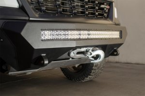 Chevrolet Colorado ZR2 Bumper - Front - Addictive Desert Designs - Stealth Fighter with Winch Mount - Hammer Black - `17-`18 Chevrolet Colorado ZR2 Bumper - Front - Addictive Desert Designs - Stealth Fighter with Winch Mount - Hammer Black - `17-`18